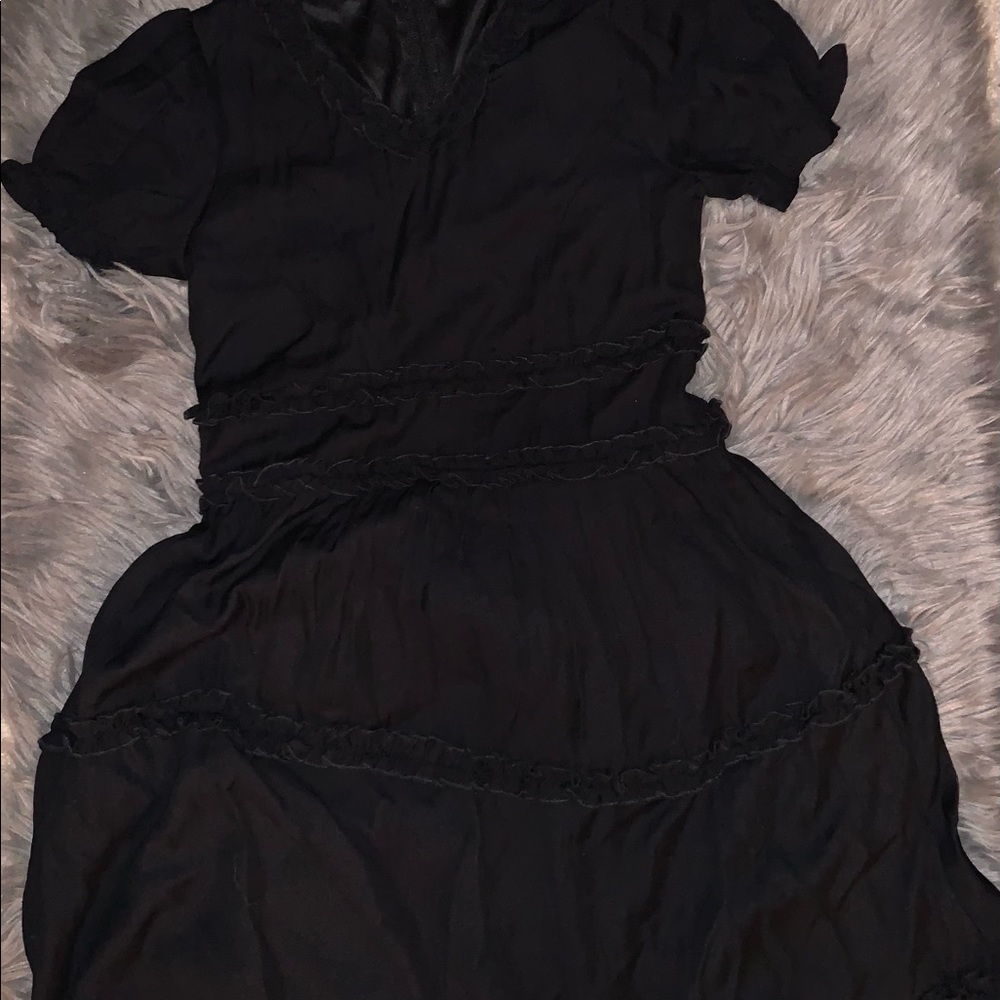 Francesca’s Black Mini Dress
